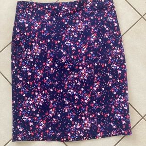 NWT floral pencil skirt